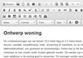 Pagina beheer met wysiwyg editor Pagina beheer met wysiwyg editor
